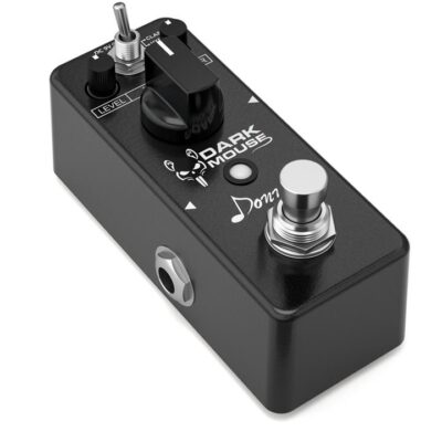 Donner Dark Mouse Distortion Pedal Gain Effect with Two Distortion Modes - Dark Mouse Pedal