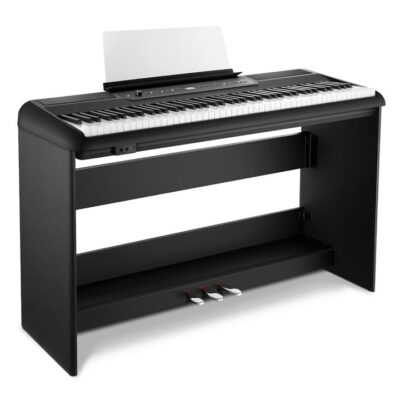 Donner SE-1 88 Key Graded Hammer Action Keys Arranger Keyboard Digital Piano Multifunctional with Stand - Piano