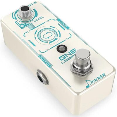 Donner ONE Looper Loop Pedal 30 minutes of Loop Unlimited Overdubs