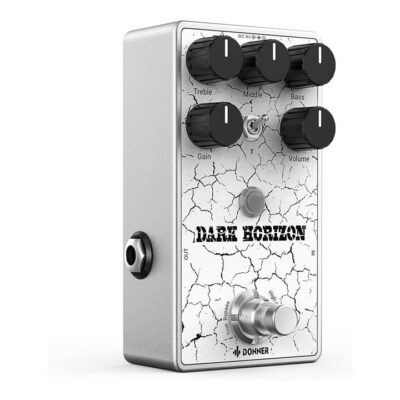 Donner Guitar Distortion Pedal, Dark Horizon High Gain Distortion with 3-Band EQ True Bypass