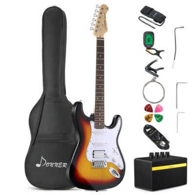 Donner DST-100 Electric Guitar Kit - Sunburst