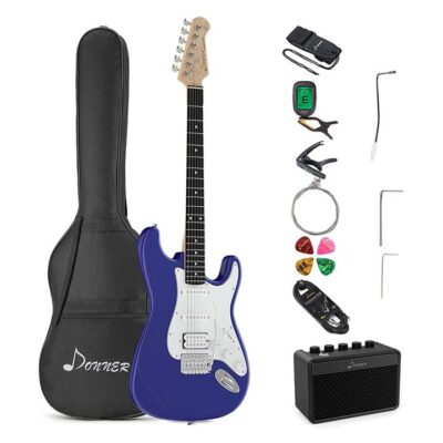 Donner DST-100 Electric Guitar Kit - Sapphire Blue