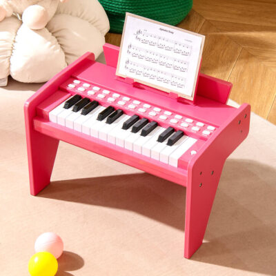 Keys Kids Piano Keyboard Mini Digital Piano Toy-Pink